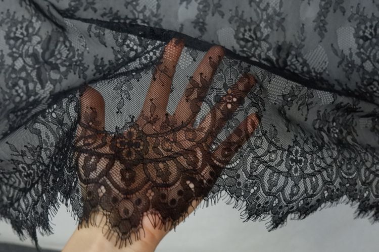 Chantilly Lace Width 150 cm CHL0040-Lace Fabric Shop