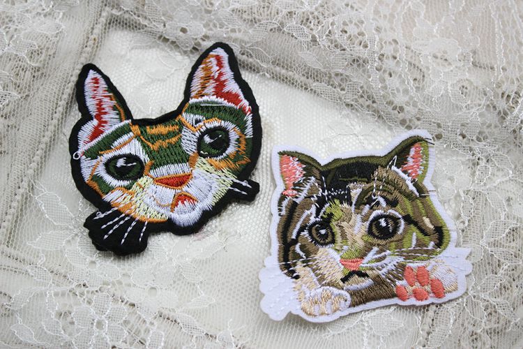 Embroidery Kitty DIY Sticker Accessories EA0022-Lace Fabric Shop