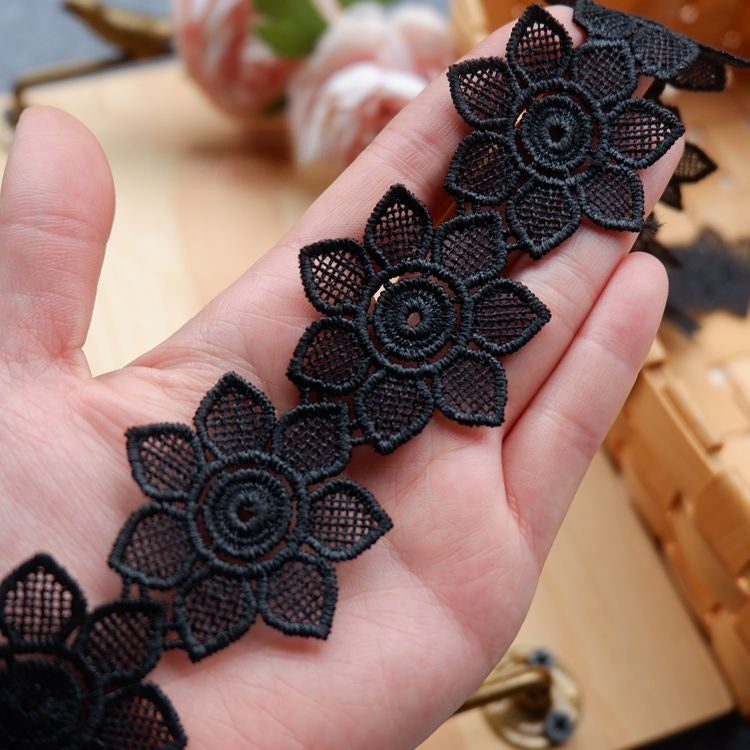 3D Lace Trim Fabric Width 3-6 cm LT0135-Lace Fabric Shop