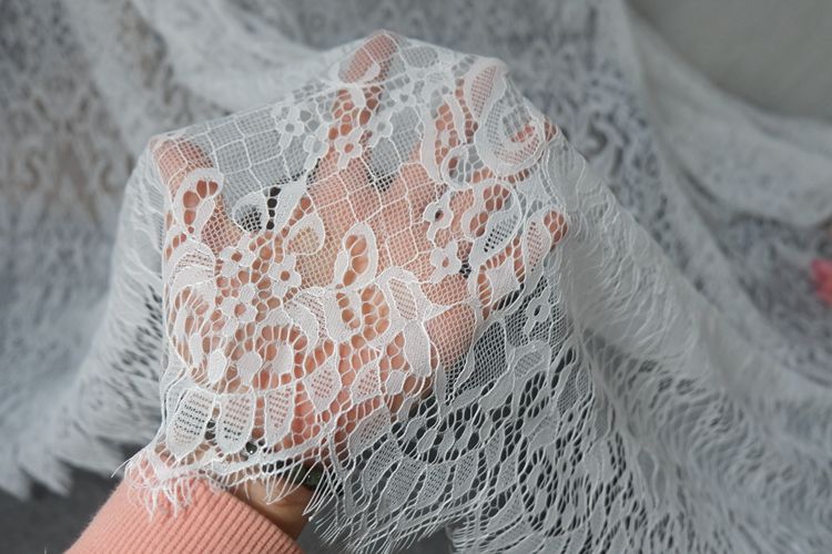 Italy Chantilly Lace Width 150cm CHL0016-Lace Fabric Shop