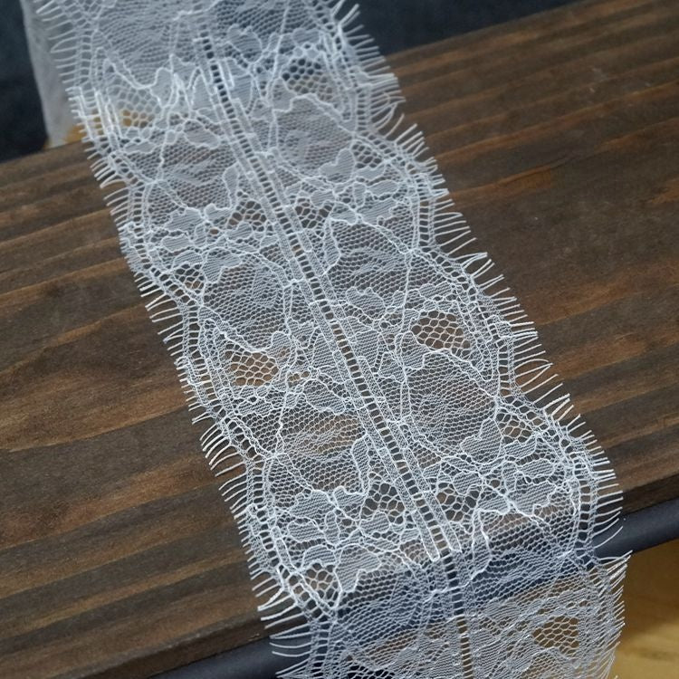 Chantilly Lace Trim Width 4-14 cm LT0060-Lace Fabric Shop