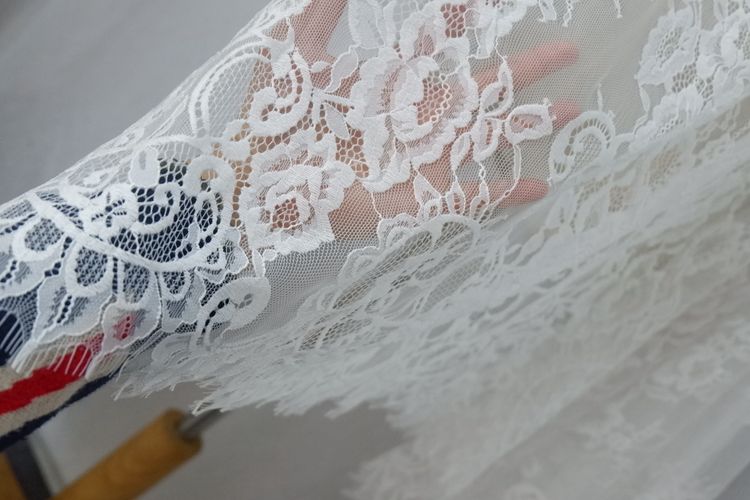 Thick Chantilly Lace Material Width 150 cm CHL0092-Lace Fabric Shop