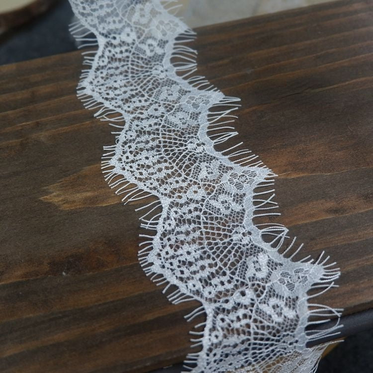 Hollow Chantilly Lace Trims Width 6-10 cm LT0288-Lace Fabric Shop