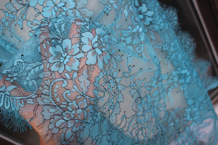 Color Lace Trim Width 42-48 cm CL0036-Lace Fabric Shop