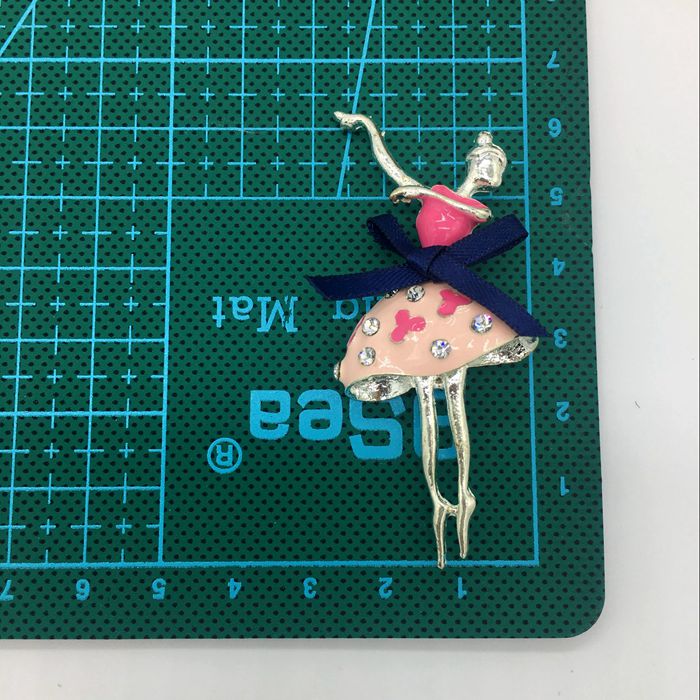 Rhinestone Cloth Brooch Accessories BA0056-Lace Fabric Shop