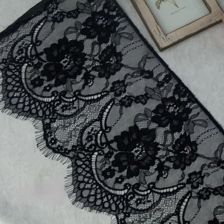 Lace Trims Width 16-38 cm LT0106-Lace Fabric Shop