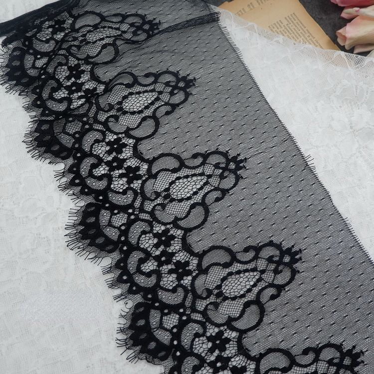 Vintage Lace Trims Fabric Width 23 cm LT0289-Lace Fabric Shop