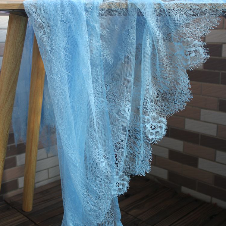 Chantilly Color Lace Width 62-150 cm CL0010-Lace Fabric Shop