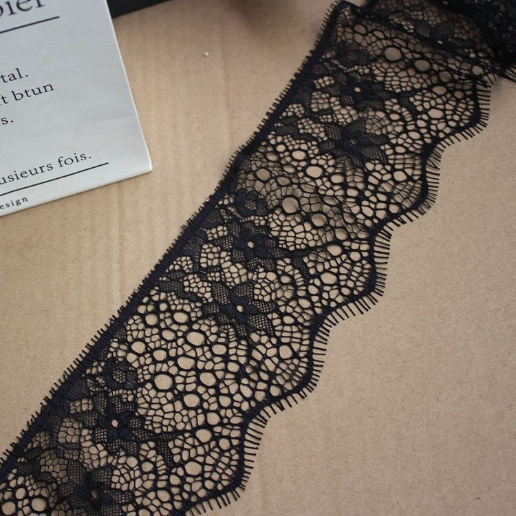 Hollow Chantilly Lace Trims Width 6-17 cm LT0321-Lace Fabric Shop