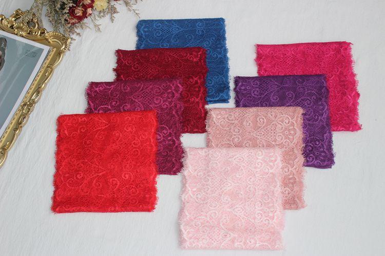 Tulle Color Lace Width 18-20 cm CL0002-Lace Fabric Shop