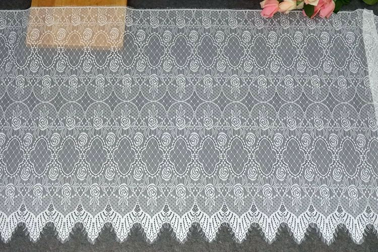 Chantilly Lace Width 70 cm CHL0036-Lace Fabric Shop