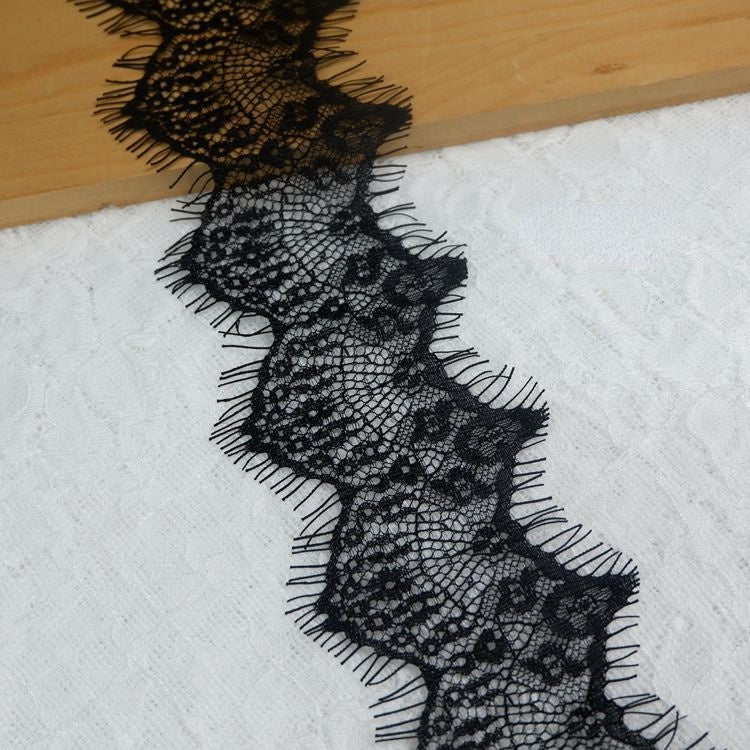 Hollow Chantilly Lace Trims Width 6-10 cm LT0288-Lace Fabric Shop