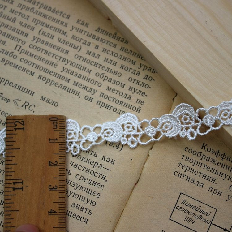 3D Lace Trim Width 1-2 cm LT0069-Lace Fabric Shop