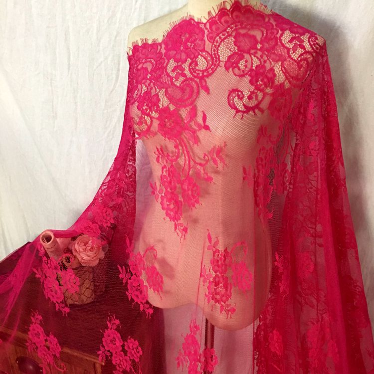 Chantilly Color Lace Width 150 cm CL0013-Lace Fabric Shop