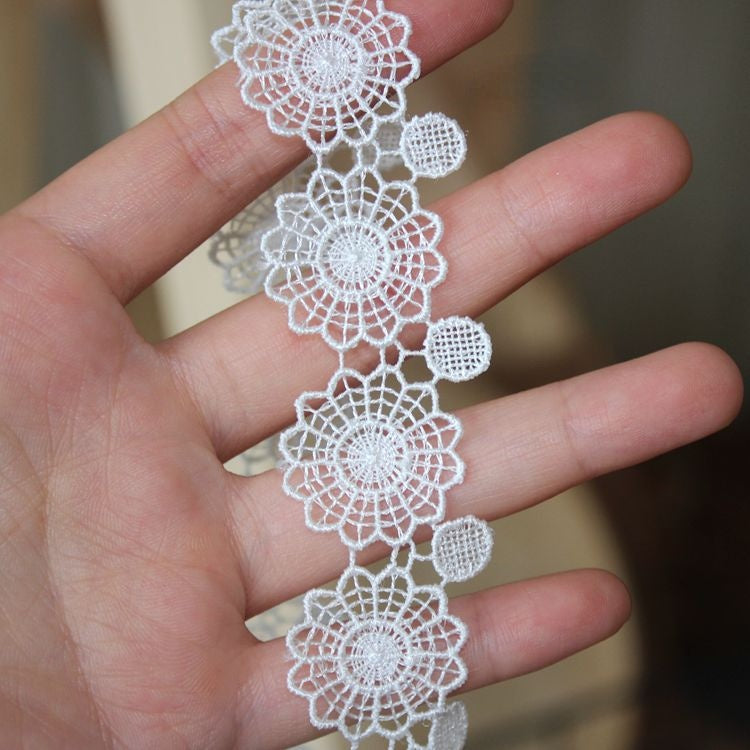 Bridal Belt Lace Trim Fabric Width 2 cm LT0301-Lace Fabric Shop