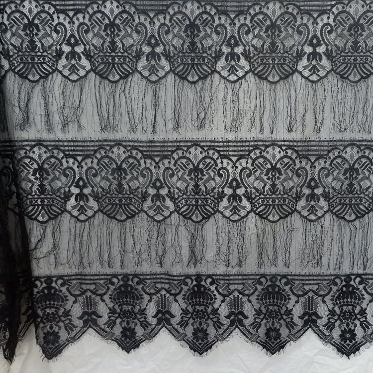 Tassel Chantilly Lace Fabric Width 150 cm CHL0088-Lace Fabric Shop