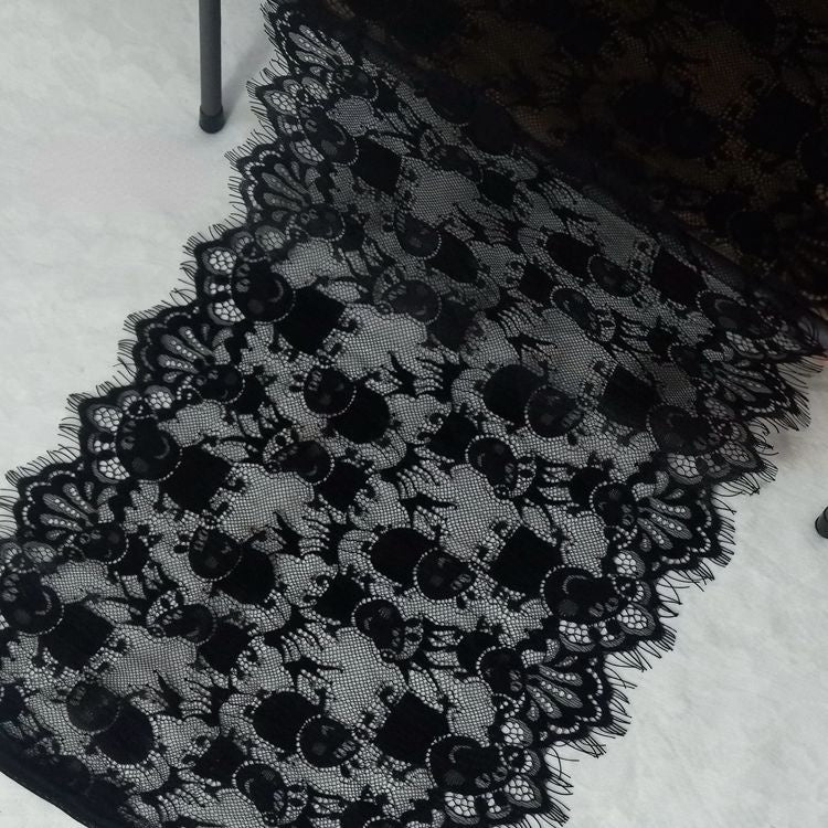 Lace Trim Width 26-43 cm LT0076-Lace Fabric Shop