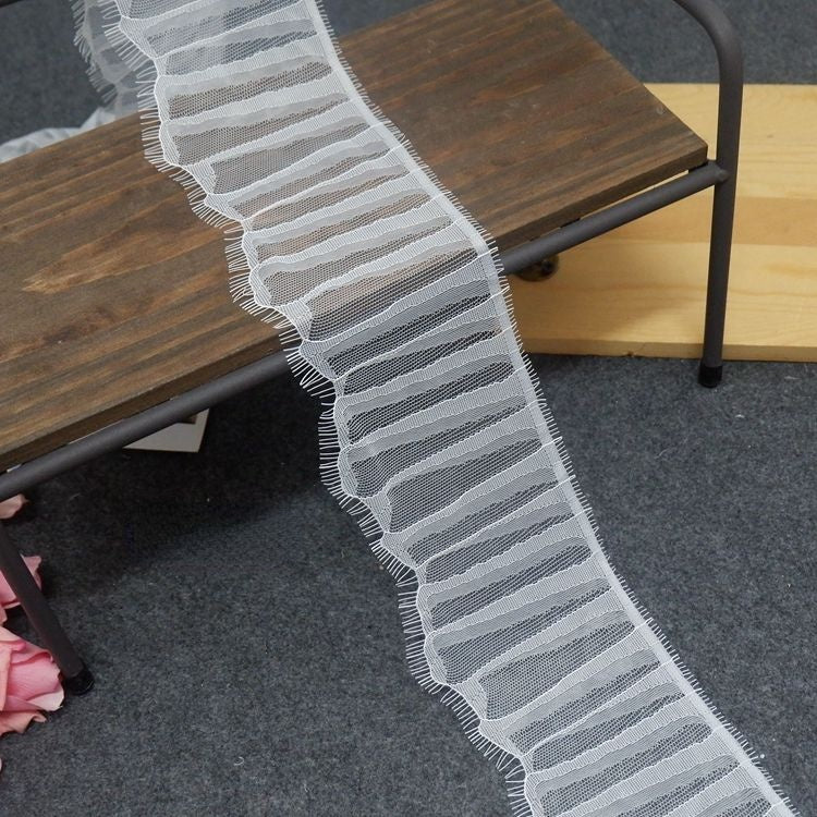 Lace Trims Fabric Width 11-14 cm LT0125-Lace Fabric Shop