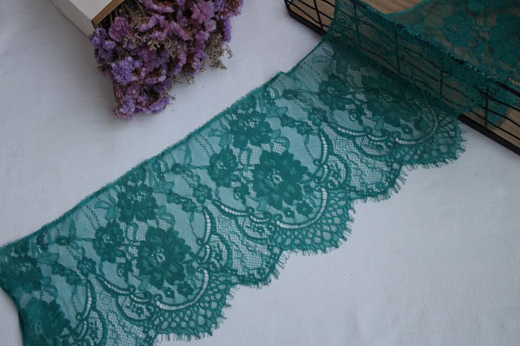Color Lace Trim Fabrics Width 25 cm CL0050-Lace Fabric Shop