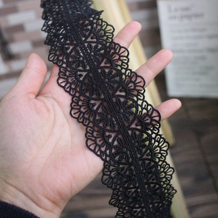 Geometric Lace Trim Material Width 4-7 cm LT0347-Lace Fabric Shop
