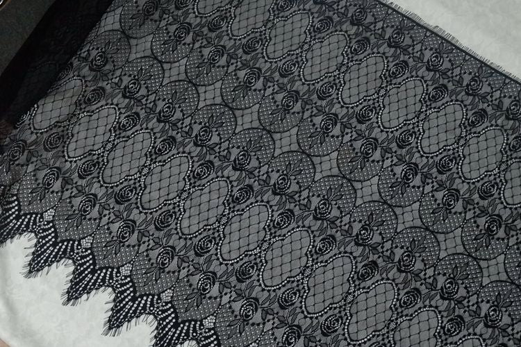 Chantilly Lace Width 70 cm CHL0036-Lace Fabric Shop