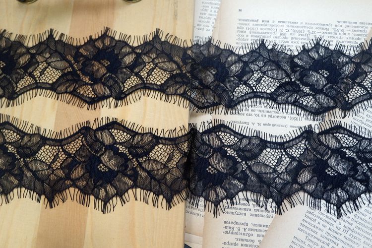 France Lace Trim Fabric Material Width 8 cm LT0282-Lace Fabric Shop