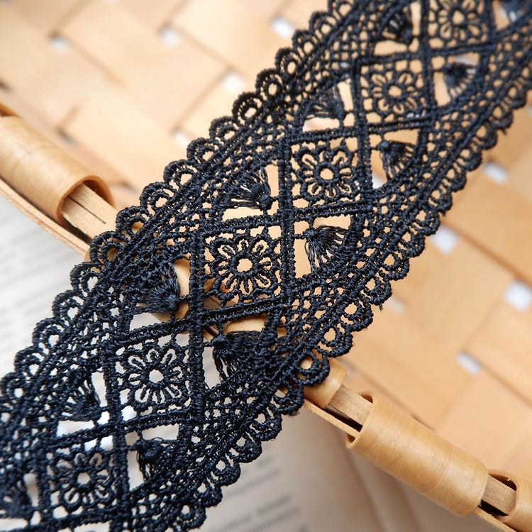 Guipure Lace Trim Fabric Width 3-4 cm LT0211-Lace Fabric Shop