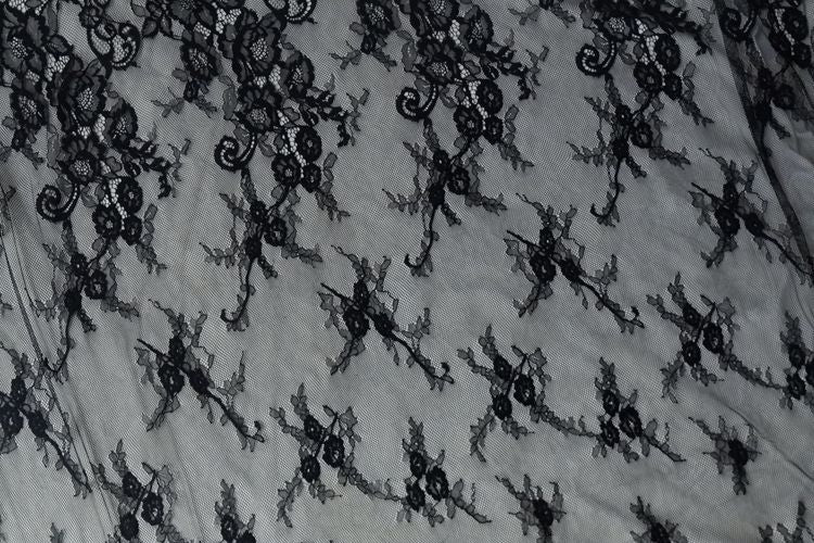 Thick Chantilly Lace Material Width 150 cm CHL0092-Lace Fabric Shop