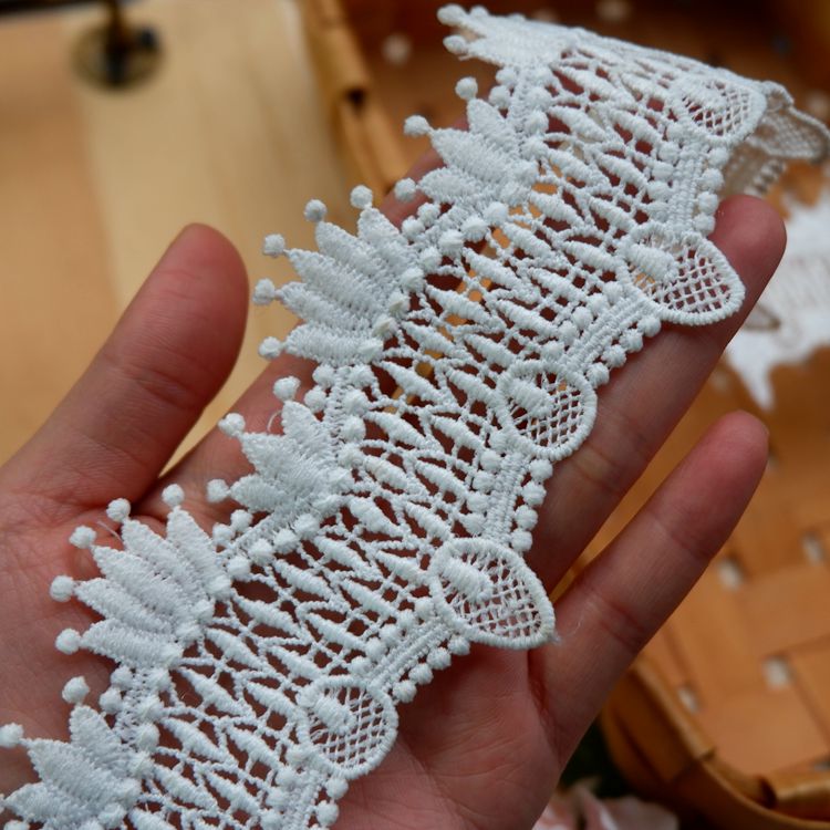 Japan 3D Lace Trim Width 4-11 cm LT0132-Lace Fabric Shop