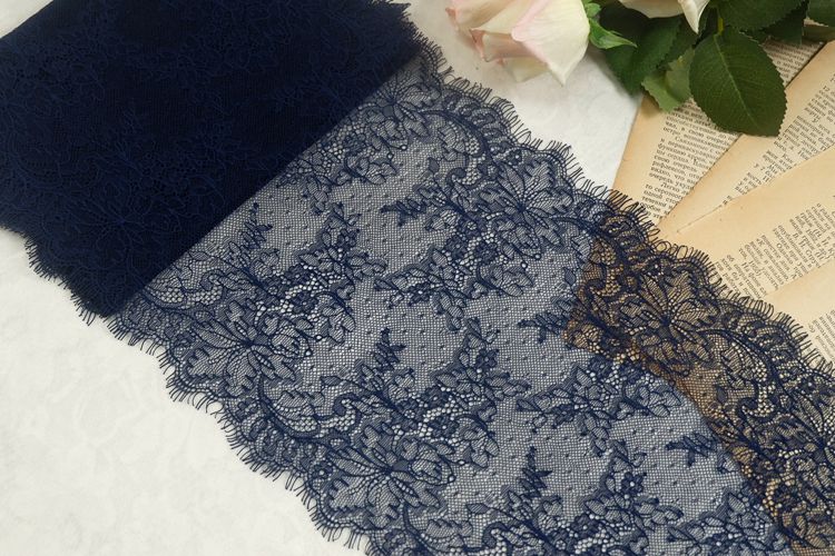 Color Lace Trim Width 23-25 cm CL0027-Lace Fabric Shop