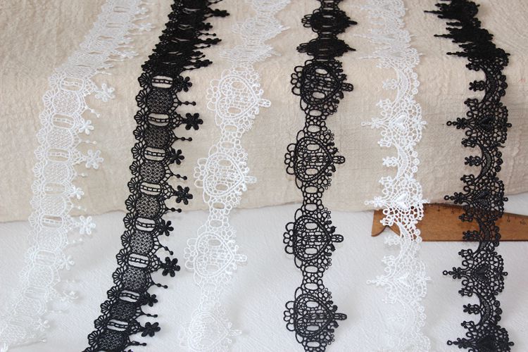 Love Hollow Lace Trim Material Width 4 cm LT0360-Lace Fabric Shop