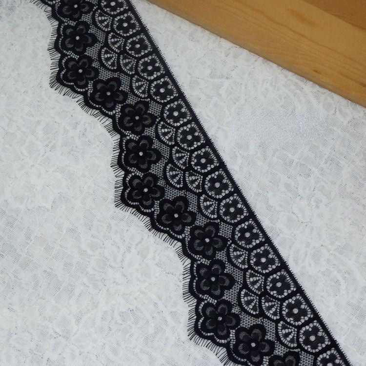 Lace Trims Fabric Width 11-14 cm LT0125-Lace Fabric Shop