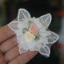 A#White 6.8x6.8 cm 1 Flower