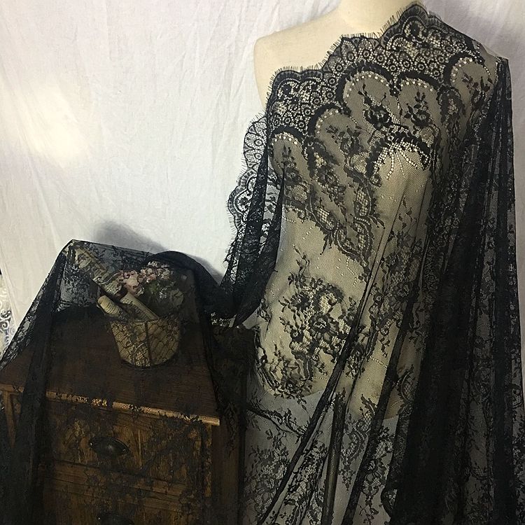 Chantilly Color Lace Width 150 cm CL0024-Lace Fabric Shop