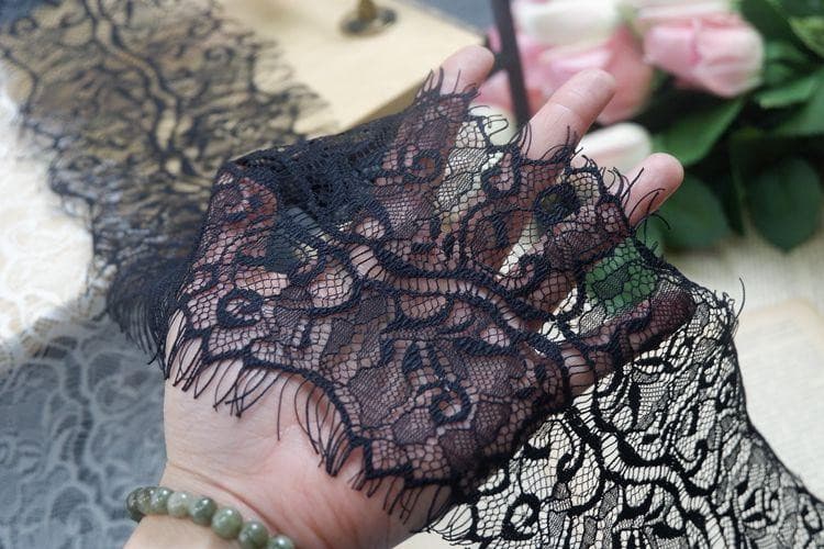 French Lace Trim Width 13 cm LT0003-Lace Fabric Shop