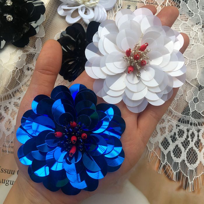 Beaded Floral Bag DIY Accessories BA0081-Lace Fabric Shop