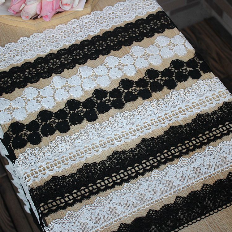 Hollow Flower Lace Trim Fabric Width 6 cm LT0344-Lace Fabric Shop