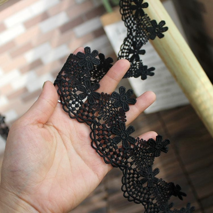 Hollow Floral Sewing Lace Trim Width 5 cm LT0349-Lace Fabric Shop