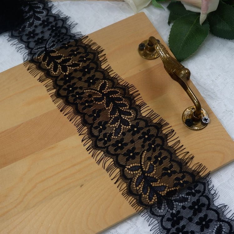 Eyelash Lace Trim Width 7 cm LT0061-Lace Fabric Shop
