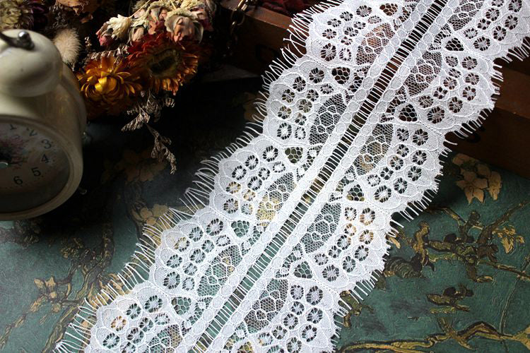 Guipure Lace Trim Width 9 cm LT0017-Lace Fabric Shop