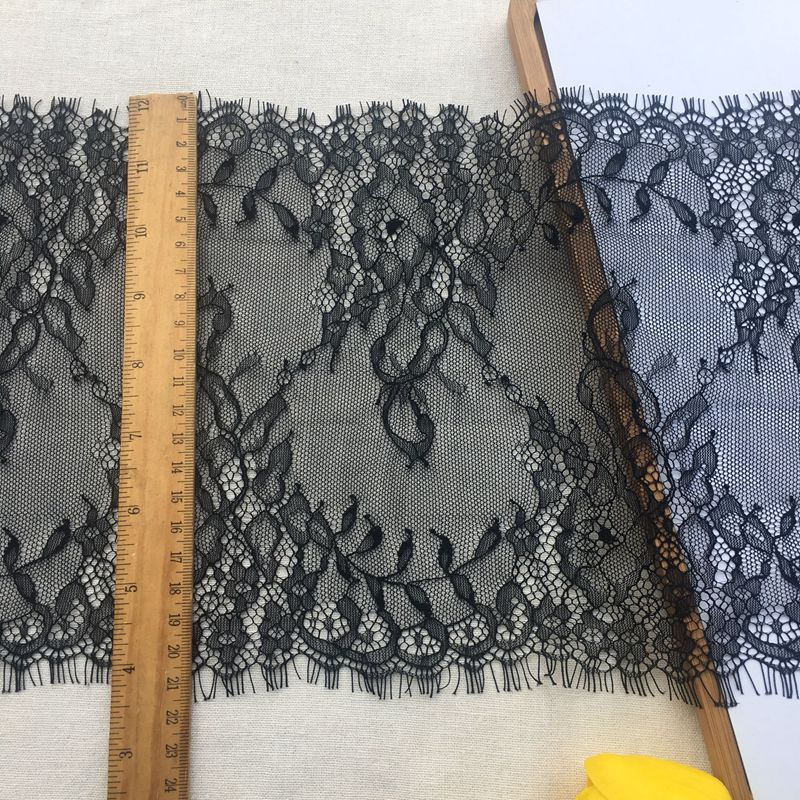 Chantilly Lace Trim Width 18-24 cm LT0036-Lace Fabric Shop
