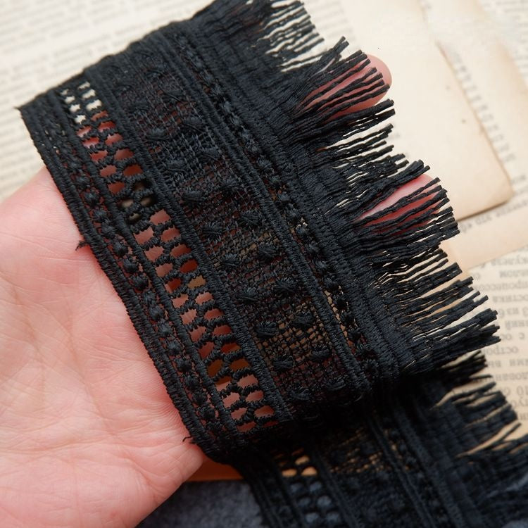 Tassel Lace Trims Width 4-10 cm LT0162-Lace Fabric Shop