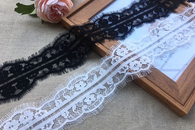 French Lace Fabrics Width 9 cm LT0175-Lace Fabric Shop