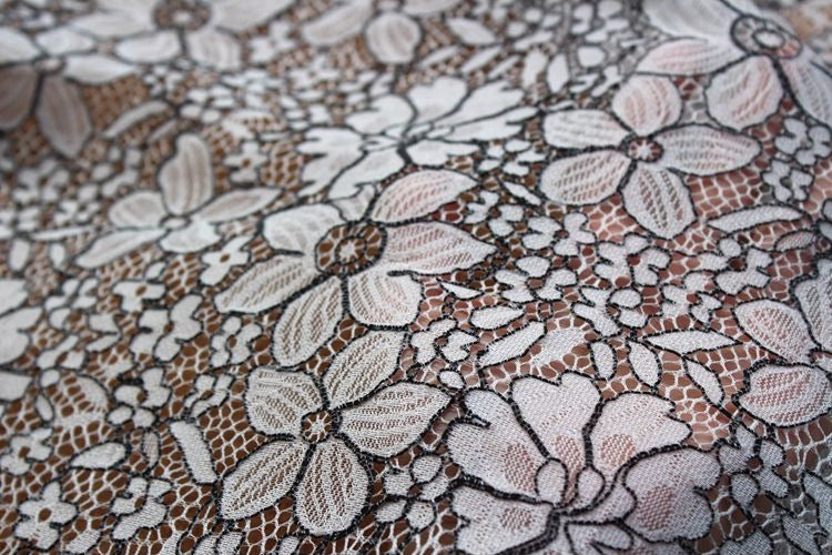 Lace Trim Fabrics Width 48 cm LT0144-Lace Fabric Shop