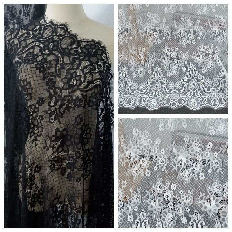 Chantilly Lace Fabric Luxury Width 150 cm CHL0106-Lace Fabric Shop