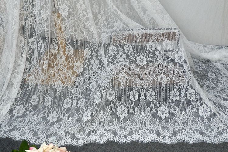 Chantilly Lace Fabric Width 150 cm CHL0068-Lace Fabric Shop