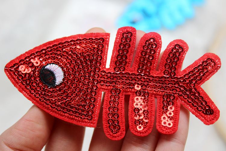 Bead Sequins Cloth Sticker Accessories BA0044-Lace Fabric Shop