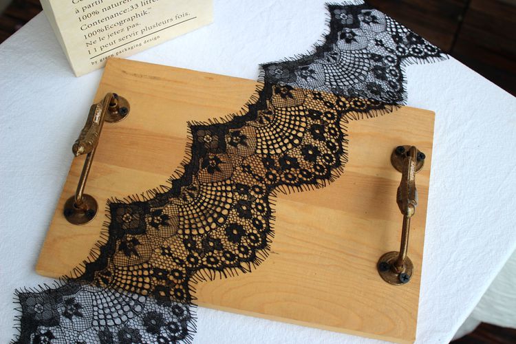 Chantilly Color Lace Width 10 cm CL0001-Lace Fabric Shop