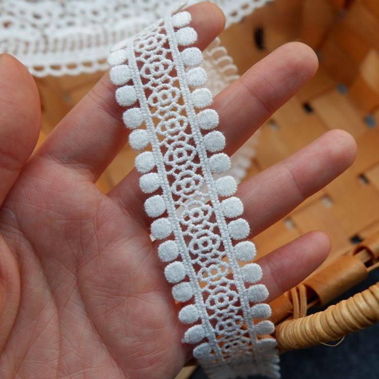 Guipure Cloth Cuff Lace Trim Material LT0231-Lace Fabric Shop