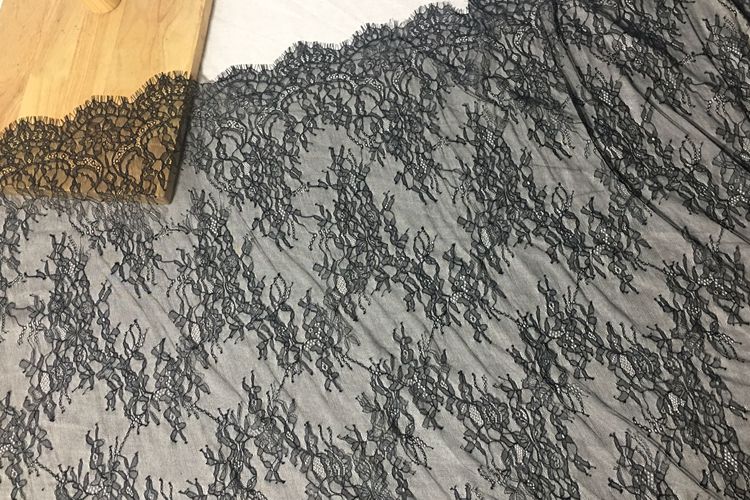 3D Chantilly Lace Width 150 cm CHL0025-Lace Fabric Shop